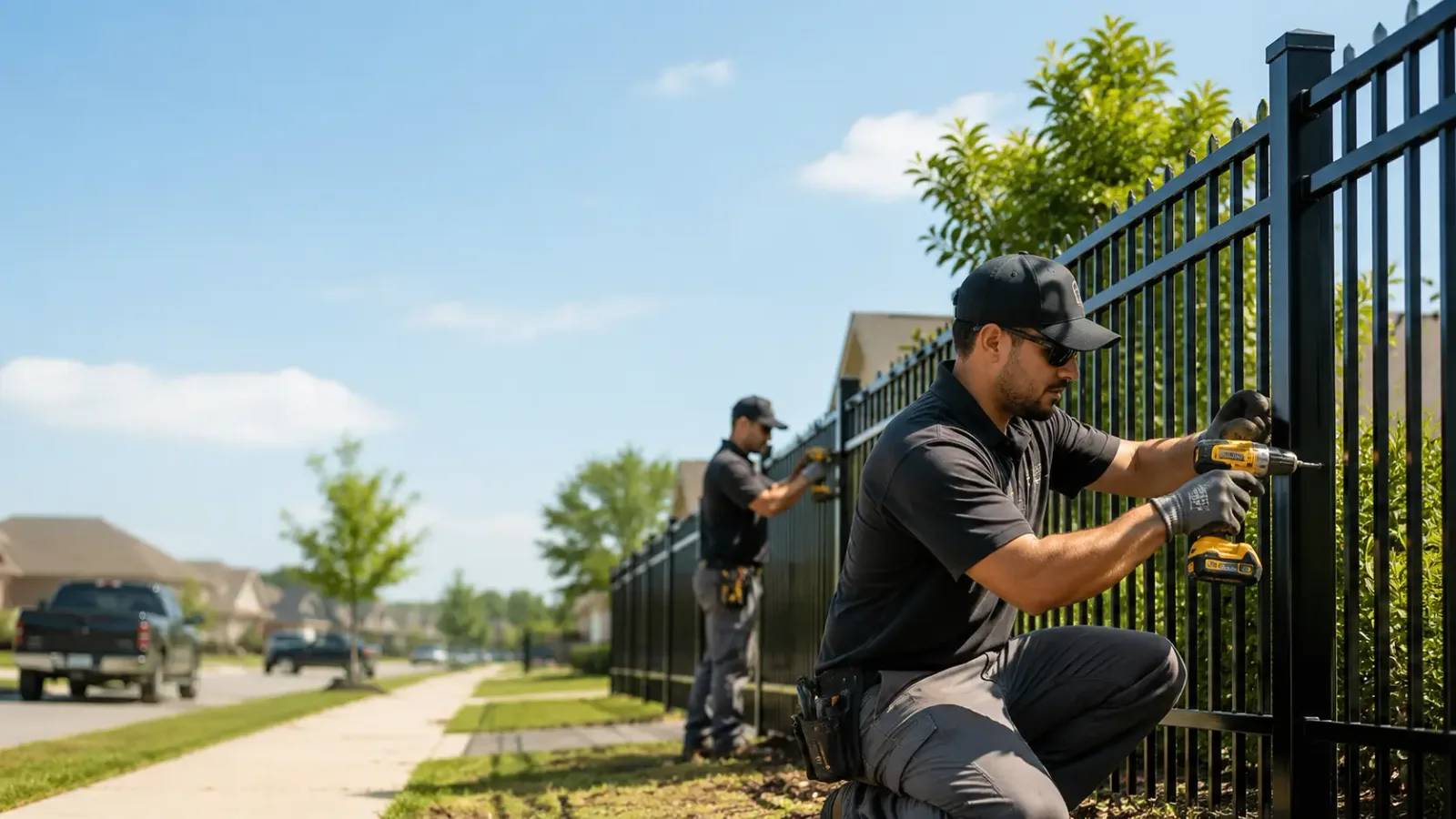 Metal Fence Installation in Dearing, KS